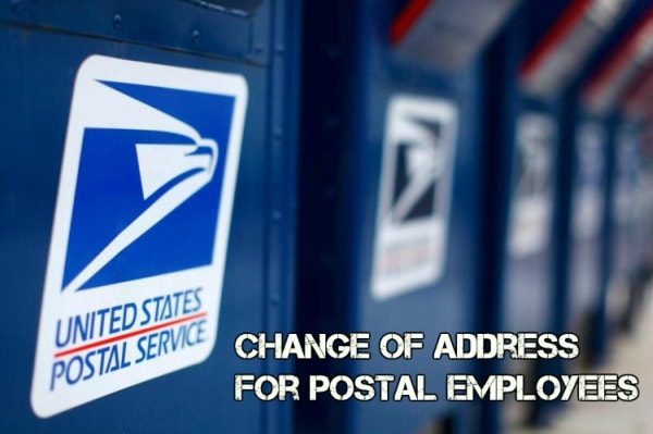 Change of address for postal employees