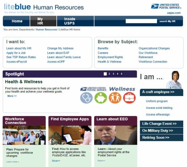 USPS Gov Human Resources